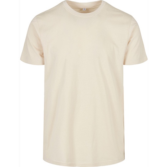 T-shirt Klasyczny Bawelniany BYBB010 - Sand