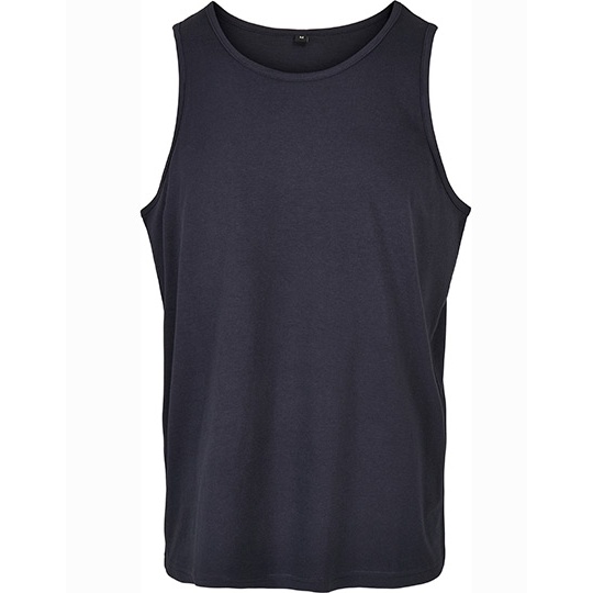 Koszulka bez rękawów klasyczna BYBB011 - Navy