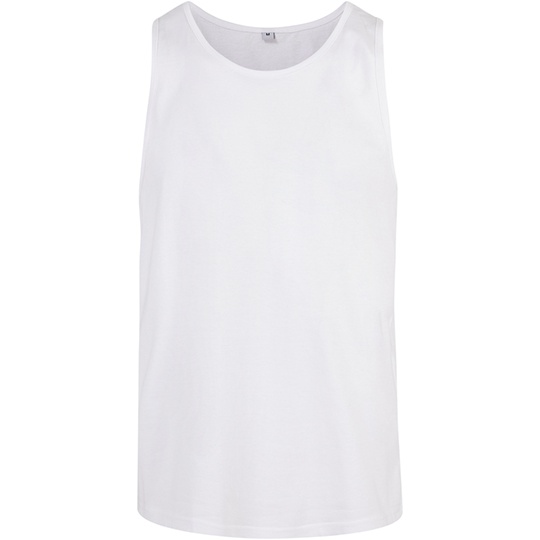 Koszulka bez rękawów klasyczna BYBB011 - White