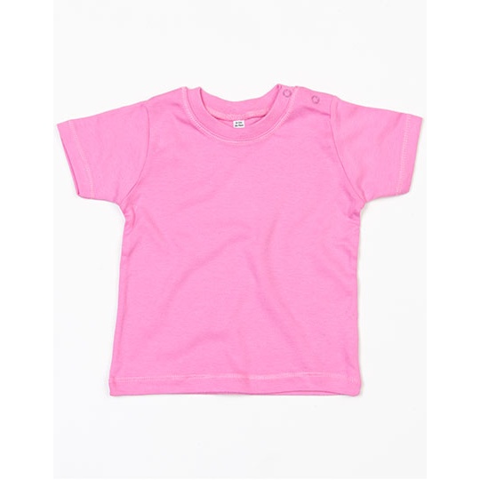 Koszulka Klasyczna Bawelniana BZ02 - Bubble Gum Pink