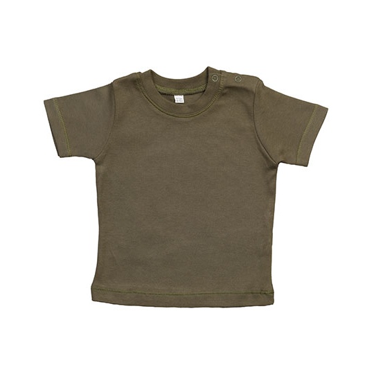 Koszulka Klasyczna Bawelniana BZ02 - Camouflage Green