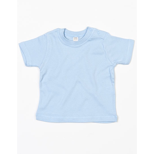 Koszulka Klasyczna Bawelniana BZ02 - Dusty Blue