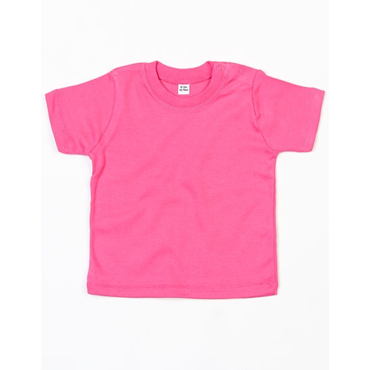 Koszulka Klasyczna Bawelniana BZ02 - Fuchsia