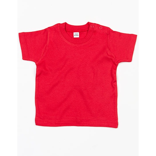 Koszulka Klasyczna Bawelniana BZ02 - Red