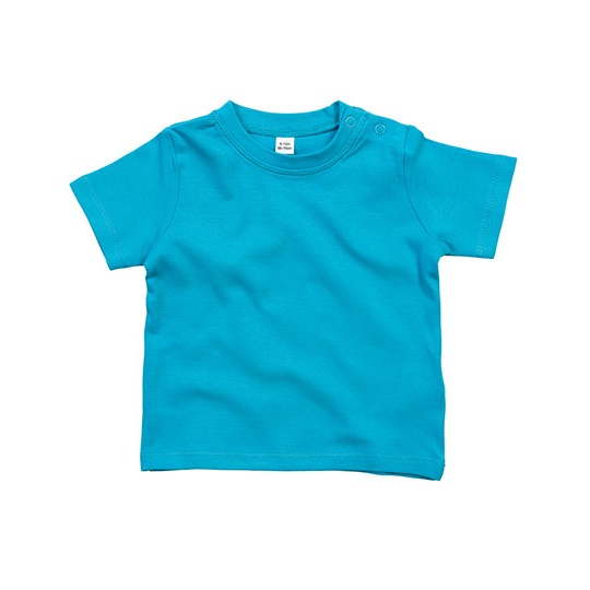 Koszulka Klasyczna Bawelniana BZ02 - Surf Blue