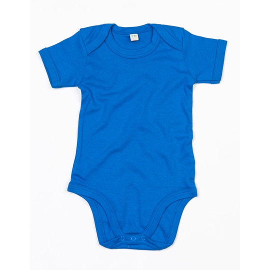 Body Niemowlece Organiczne Interlock BZ10 - Cobalt Blue