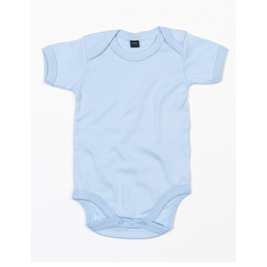 Body Niemowlece Organiczne Interlock BZ10 - Dusty Blue