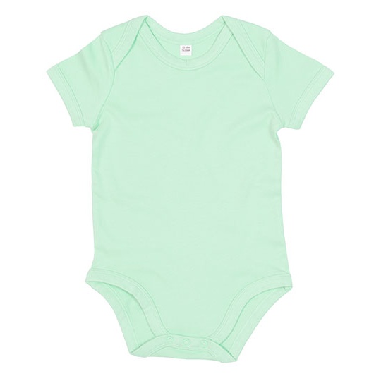 Body Niemowlece Organiczne Interlock BZ10 - Mint