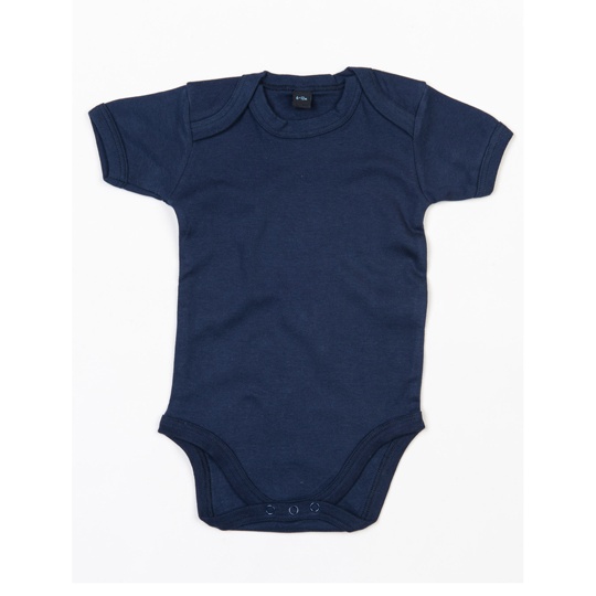Body Niemowlece Organiczne Interlock BZ10 - Nautical Navy