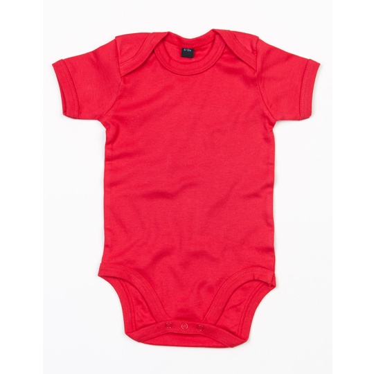 Body Niemowlece Organiczne Interlock BZ10 - Red