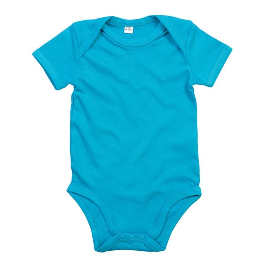 Body Niemowlece Organiczne Interlock BZ10 - Surf Blue