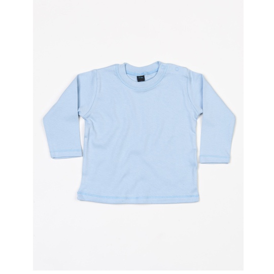 Koszulka Dziecięca Klasyczna Bawełna Organiczna BZ11 - Dusty Blue