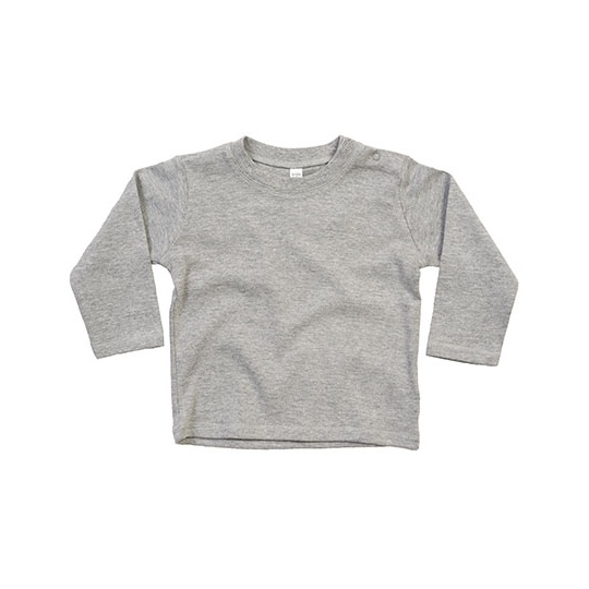 Koszulka Dziecieca Klasyczna Bawelna Organiczna BZ11 - Heather Grey Melange