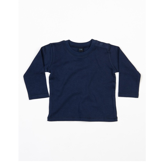 Koszulka Dziecieca Klasyczna Bawelna Organiczna BZ11 - Nautical Navy