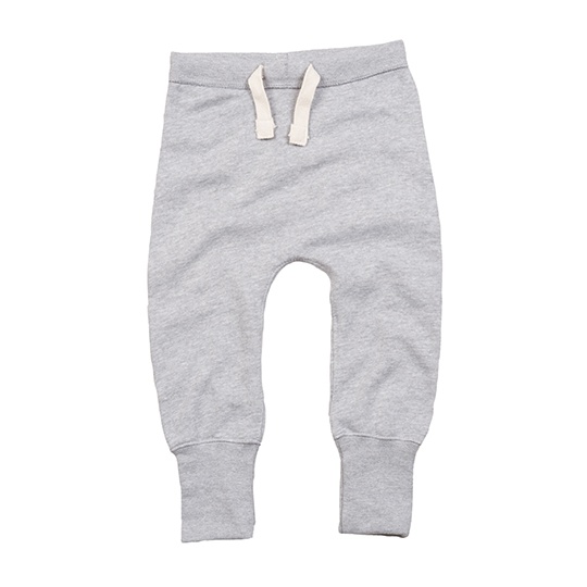 Spodnie dresowe dzieciece BZ33 - Heather Grey Melange