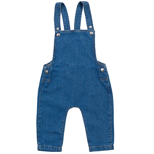 Ogrodniczki jeansowe BZ56 - Denim Blue