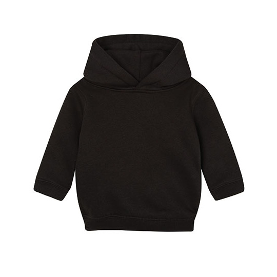 Bluza Dziecięca z Kapturem Organiczna Recykling BZ63 - Black