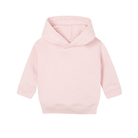 Bluza Dziecięca z Kapturem Organiczna Recykling BZ63 - Soft Pink