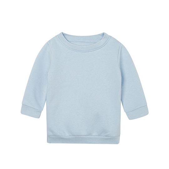 Bluza Niemowleca Klasyczna Bawelna Organiczna Recykling BZ64 - Dusty Blue