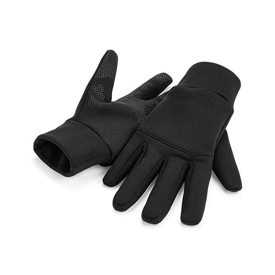 Rekawiczki Softshell Dotykowe CB310 - Black