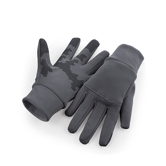 Rekawiczki Softshell Dotykowe CB310 - Graphite Grey