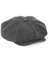 Kaszkiet Unisex Wzor Jodelka CB628 - Charcoal Herringbone