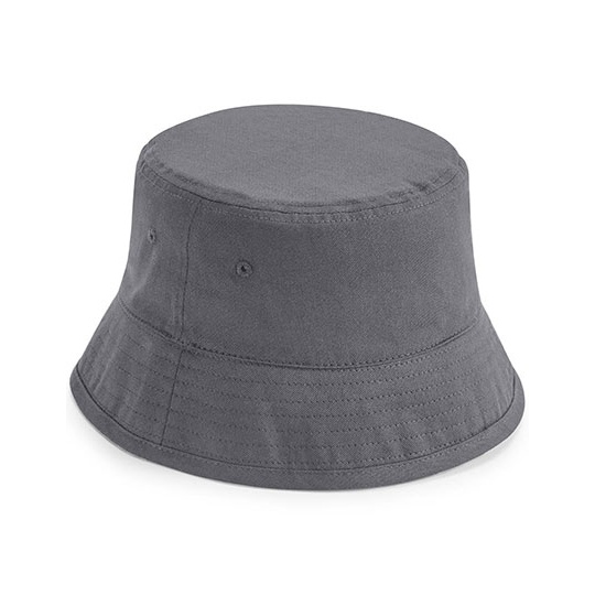 Bawełniany Kapelusz Bucket z filtrem UPF50+ CB90N - Graphite Grey