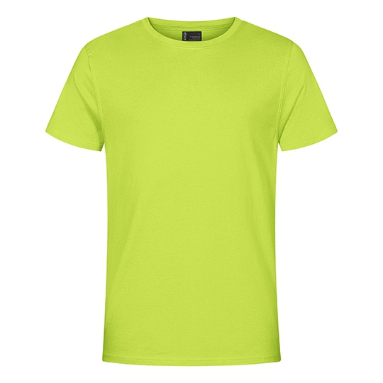 T-shirt Meski Klasyczny Bawelna Poliester Odporny na Mechacenie CD3077 - Apple Green