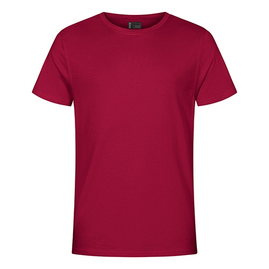 T-shirt Meski Klasyczny Bawelna Poliester Odporny na Mechacenie CD3077 - Granat