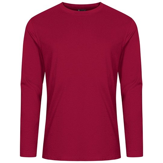 Koszulka Męska Długi Rękaw Klasyczna Bawełna Poliester Vortex CD4097 - Granat