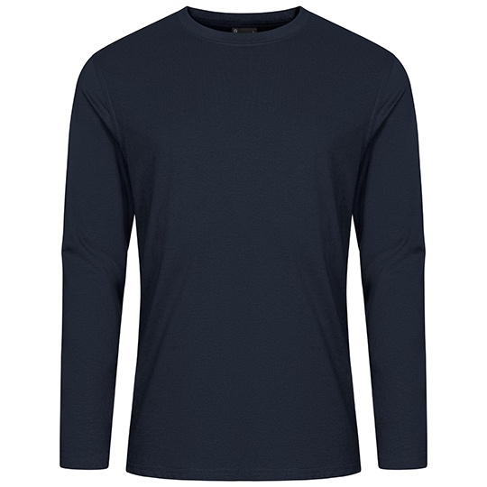 Koszulka męska z długim rękawem CD4097 - Navy