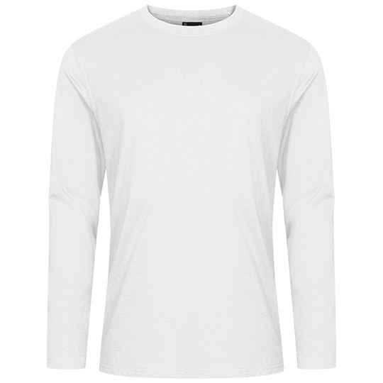 Koszulka męska z długim rękawem CD4097 - White