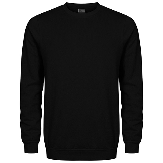 Bluza Unisex Nieczesany Molton Bawelna Poliester CD5077 - Black