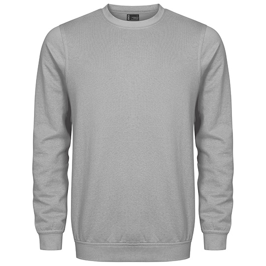 Bluza Unisex Nieczesany Molton Bawelna Poliester CD5077 - New Light Grey (Solid)
