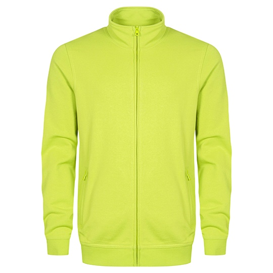 Bluza Rozpinana Meska Robocza Nieczesany Molton CD5270 - Apple Green