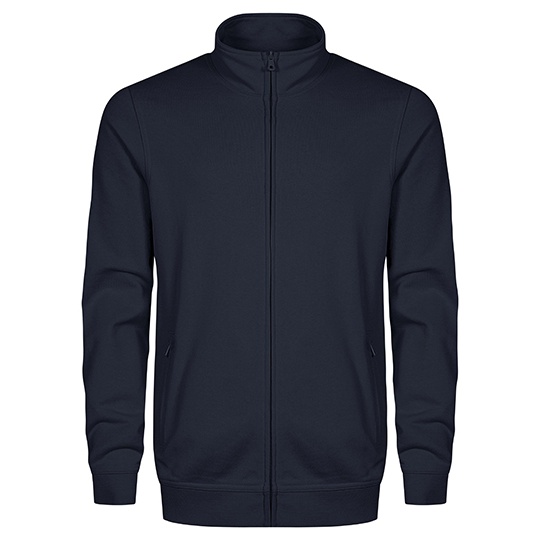 Bluza Rozpinana Meska Robocza Nieczesany Molton CD5270 - Navy
