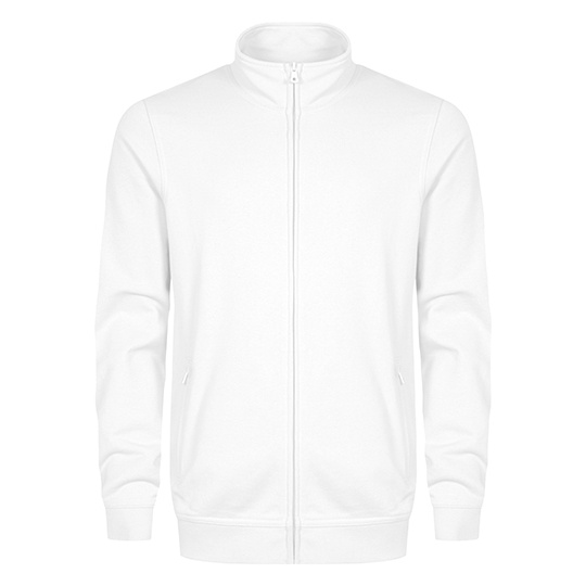 Bluza Rozpinana Meska Robocza Nieczesany Molton CD5270 - White
