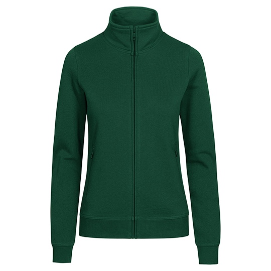 Bluza Rozpinana Bawelniano Poliestrowa CD5275 - Forest