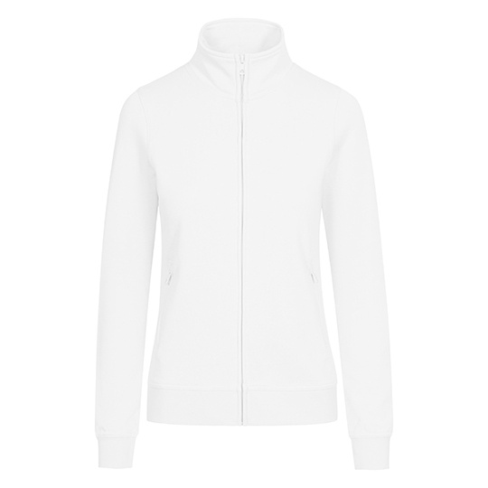 Bluza Rozpinana Bawelniano Poliestrowa CD5275 - White