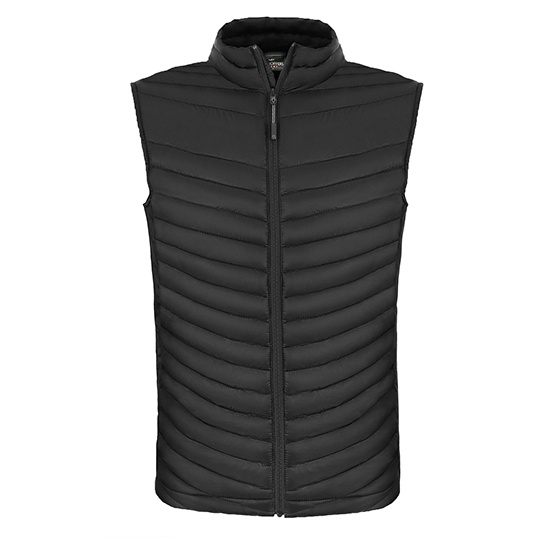 Kamizelka Dopasowana Termiczna Wiatroodporna CEB001 - Black