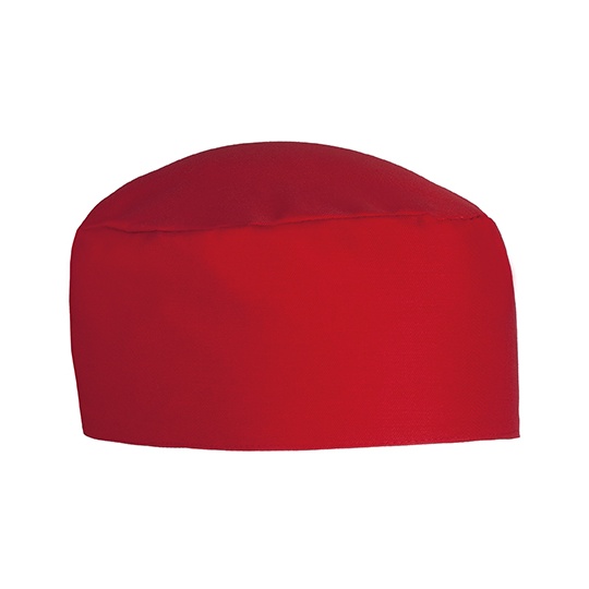 Czapka Kucharska Odporna na Zagniecenia CGW186 - Red