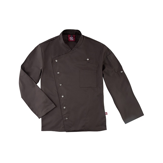 Bluza Kucharska Meska Latwa Pielegnacja CGW3100 - Chocolate