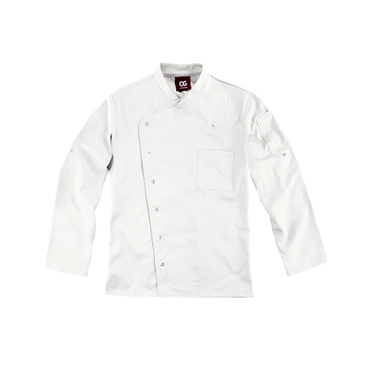 Bluza Kucharska Meska Latwa Pielegnacja CGW3100 - White