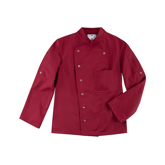 Bluza Kucharska Damska Slim Poliester Bawełna CGW3105 - Cherry