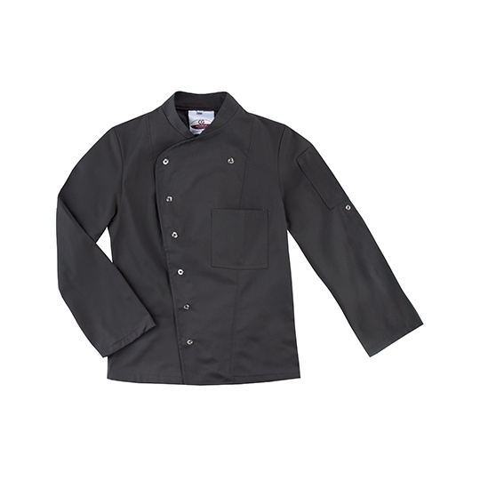 Bluza Kucharska Damska Slim Poliester Bawelna CGW3105 - Raven