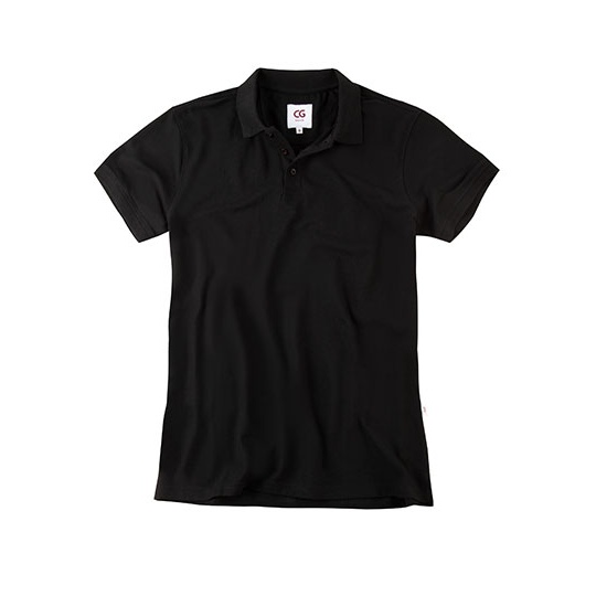 Koszulka Polo Męska Klasyczna Pika CGW720 - Black