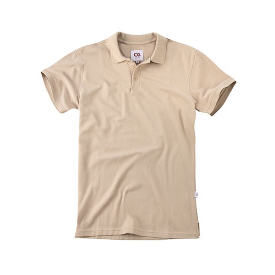 Koszulka Polo Meska Klasyczna Pika CGW720 - Natural