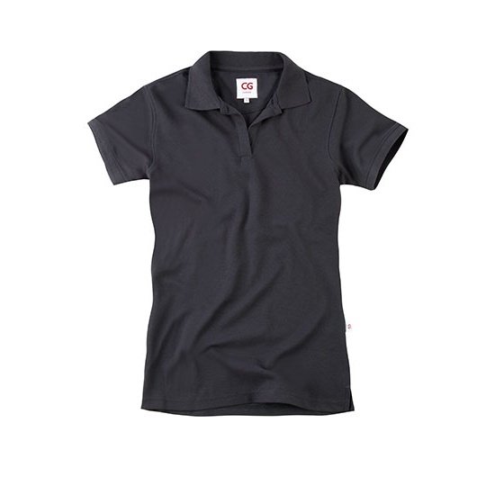 Polo Damskie Slim Pika CGW730 - Anthracite