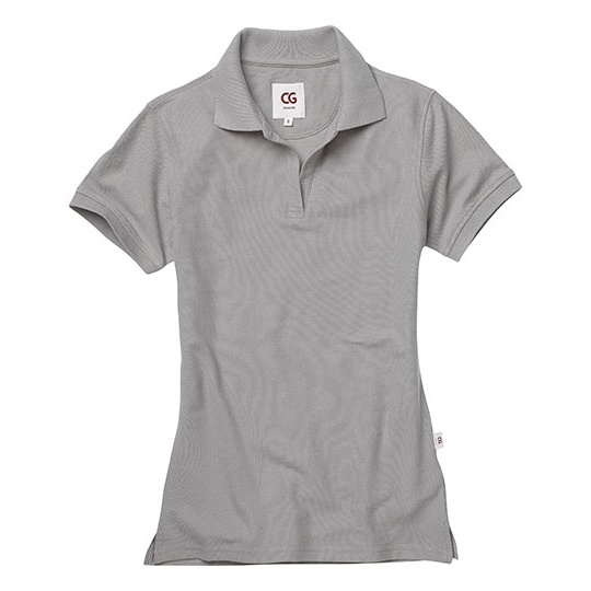 Polo Damskie Slim Pika CGW730 - Silver