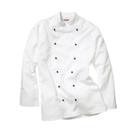 Bluza Kucharska Klasyczna Poliester Bawelna CGW907 - White